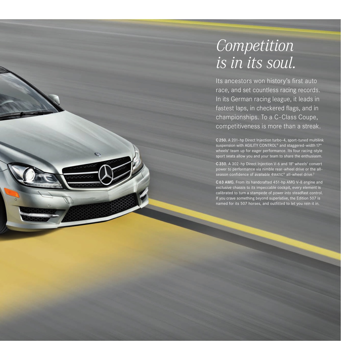 2015 Mercedes-Benz C-Class Coupe Brochure Page 5